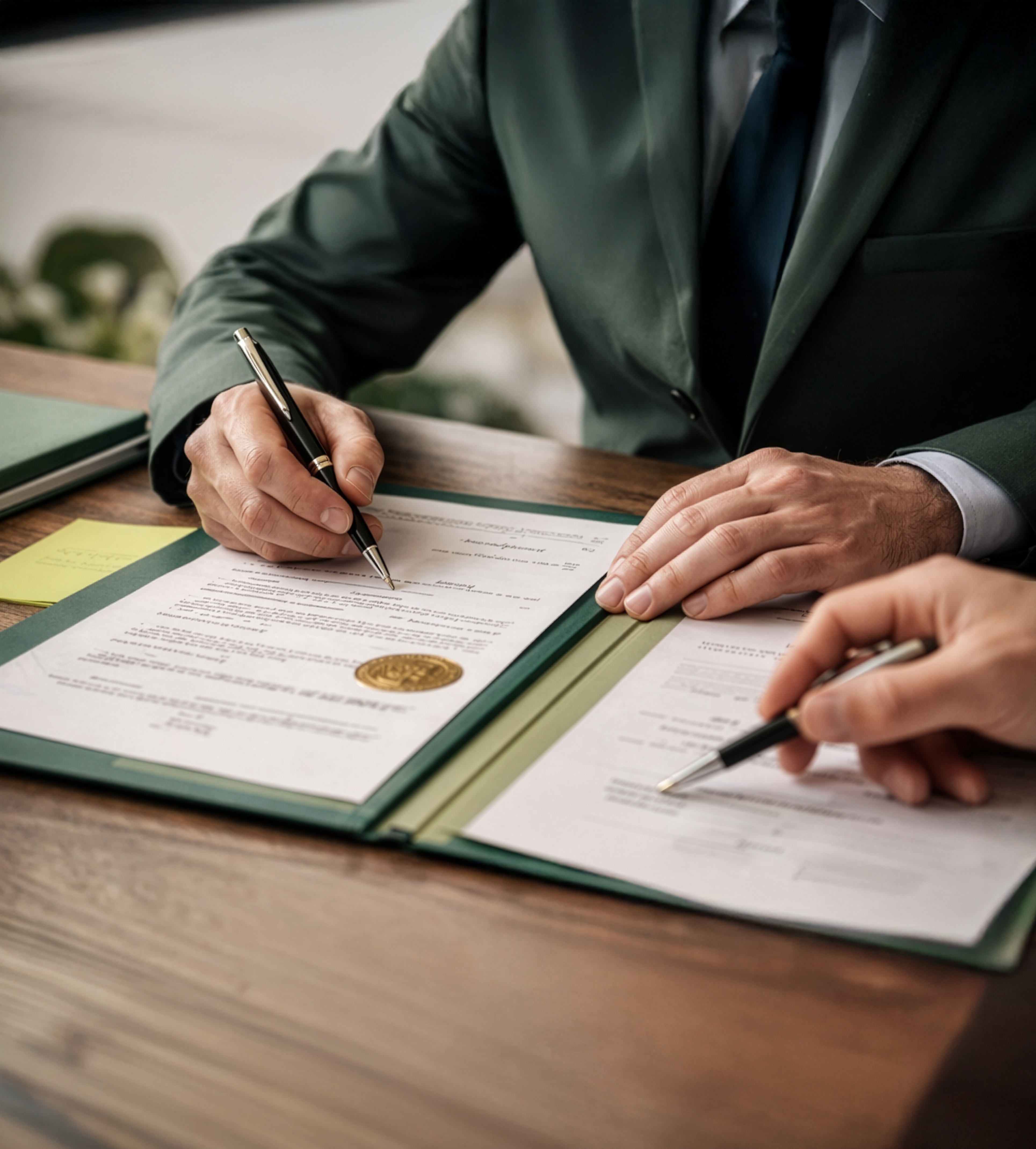 Profissionais em reunião de planeamento urbano